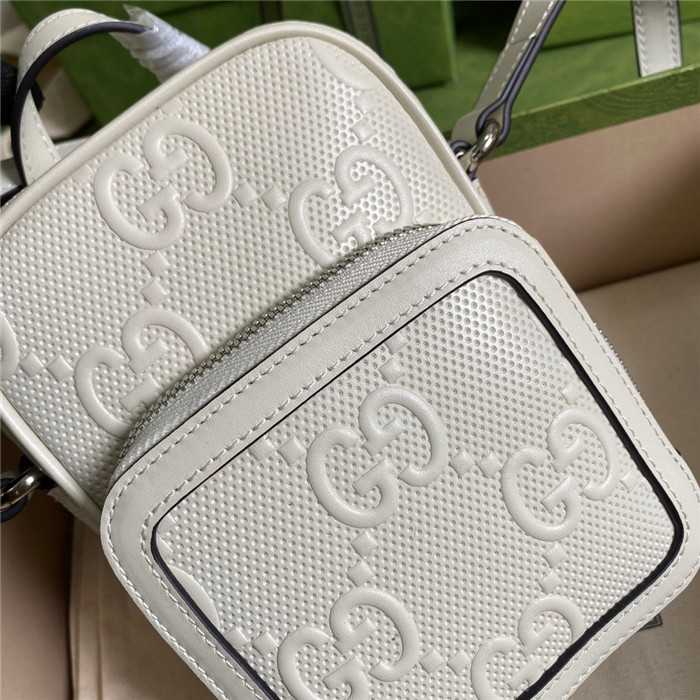 GUCCI 구찌 GG 엠보스 미니백 폰백 658553