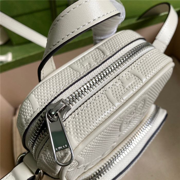 GUCCI 구찌 GG 엠보스 미니백 폰백 658553