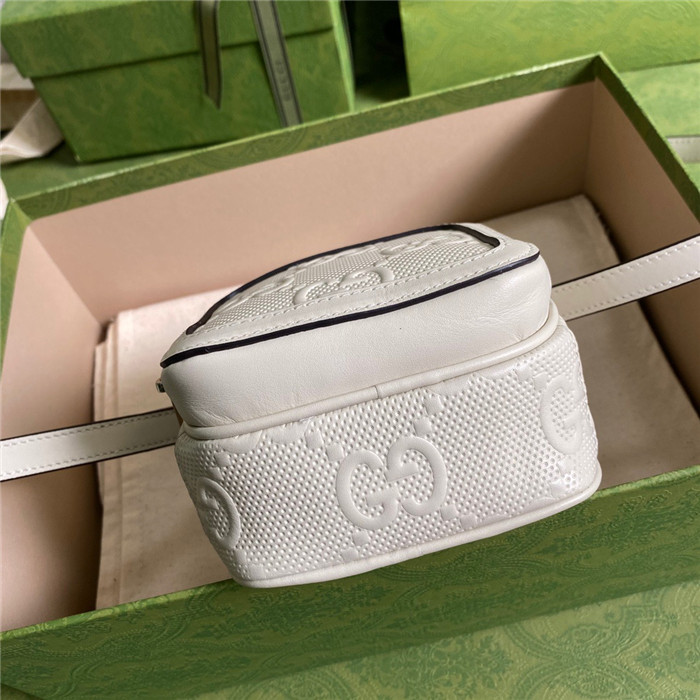 GUCCI 구찌 GG 엠보스 미니백 폰백 658553