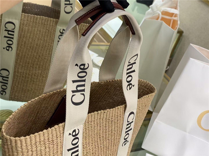 CHLOE 끌로에 우디 라지 바스켓 C79908