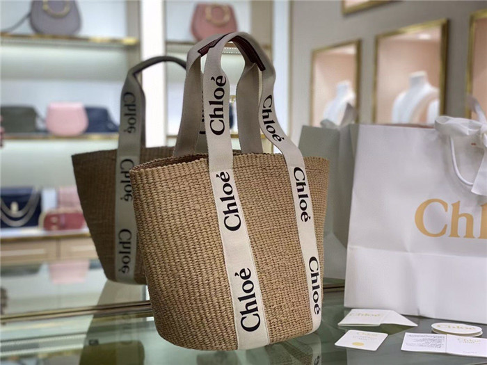 CHLOE 끌로에 우디 라지 바스켓 C79908