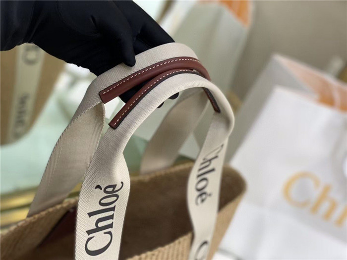 CHLOE 끌로에 우디 라지 바스켓 C79908