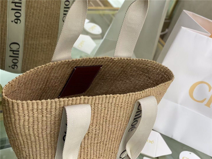 CHLOE 끌로에 우디 라지 바스켓 C79908