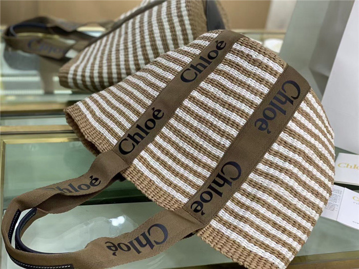 CHLOE 끌로에 우디 라지 바스켓 C79908