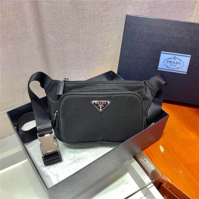 PRADA 프라다 나일론 힙색_2VH128