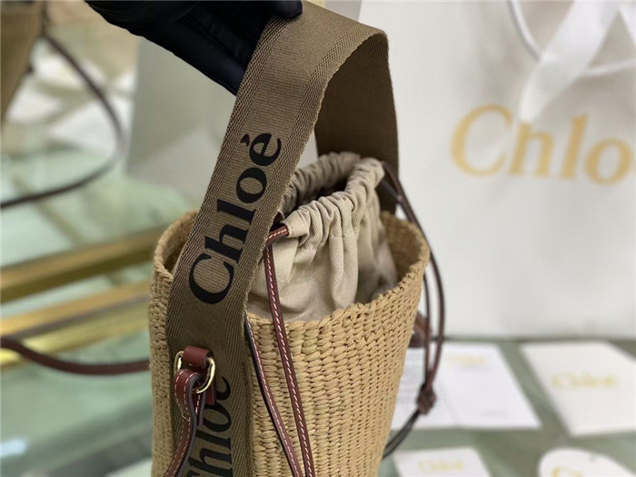 CHLOE 끌로에 스몰 우디 바스켓 C79988