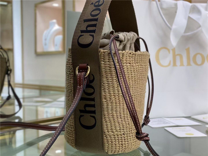 CHLOE 끌로에 스몰 우디 바스켓 C79988