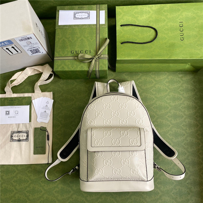 GUCCI 구찌 GG 엠보스 백팩 658579