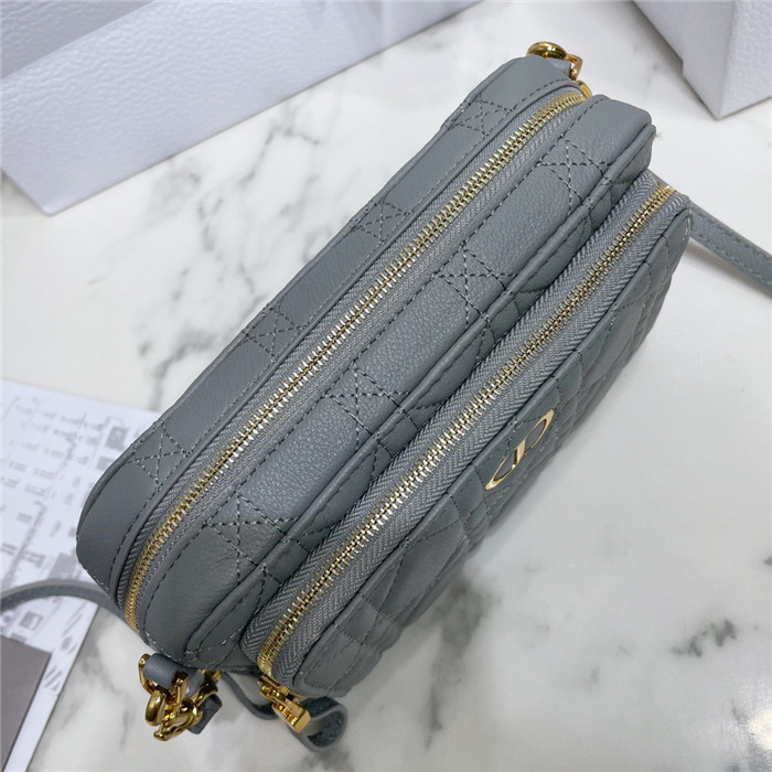 Dior 디올 카로 더블 파우치 크로스바디백 D5037