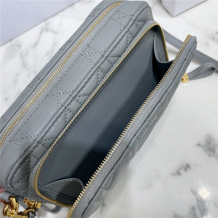 Dior 디올 카로 더블 파우치 크로스바디백 D5037