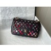 CHANEL 샤넬 카프스킨 플랩백 메탈 AS2370