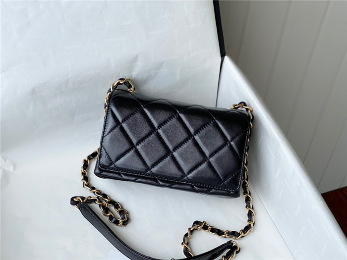 CHANEL 샤넬 램스킨 퀼팅  핸드백