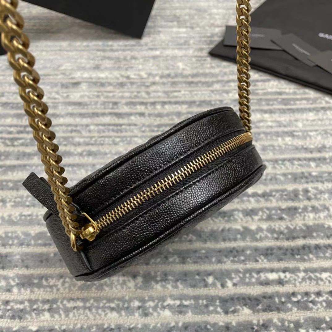 Saint Laurent 생로랑 모노그램 라운드 탬버린백 1GF07