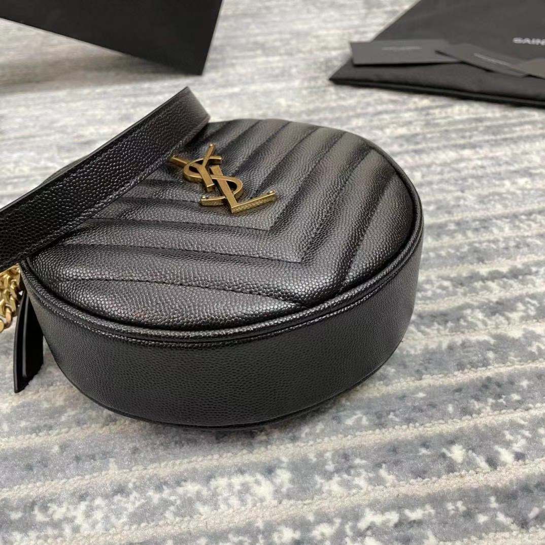 Saint Laurent 생로랑 모노그램 라운드 탬버린백 1GF07