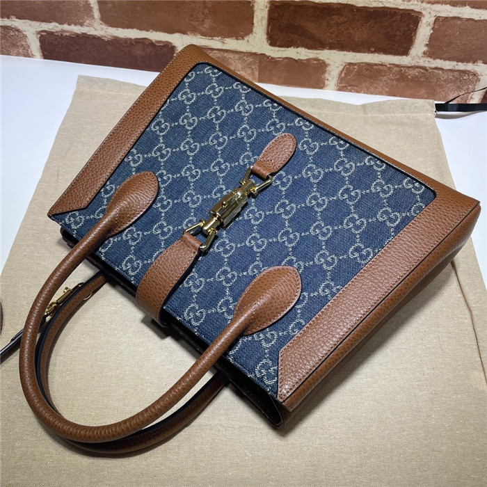 GUCCI 구찌 재키 1961 미디엄 토드백 649016