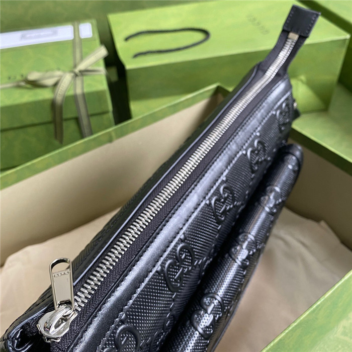 GUCCI 구찌 GG 엠보스 메신저백 658565