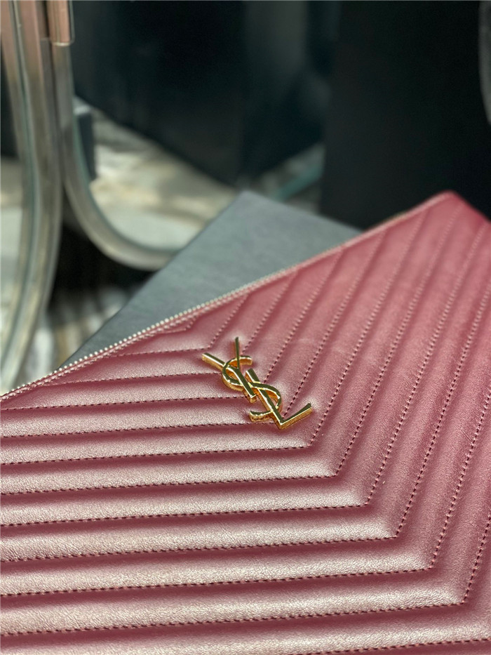 Saint Laurent   생로랑 클러치 금장 라지