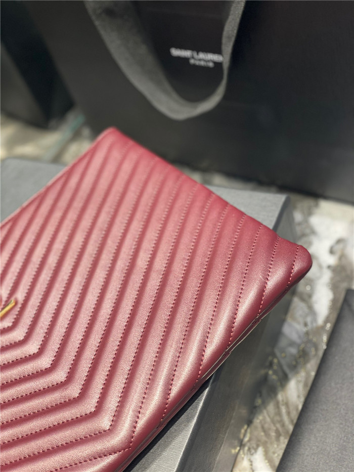Saint Laurent   생로랑 클러치 금장 라지