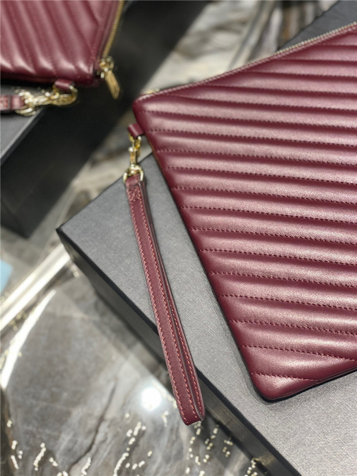 Saint Laurent   생로랑 클러치 금장 라지