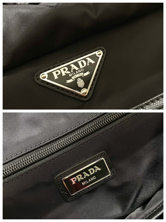 PRADA 프라다 더팩토리 삼각 로고 나일론 백팩 2VZ019