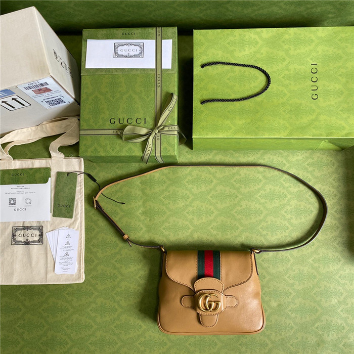 GUCCI  구찌 더블 G 디테일 스몰 메신저백 648934