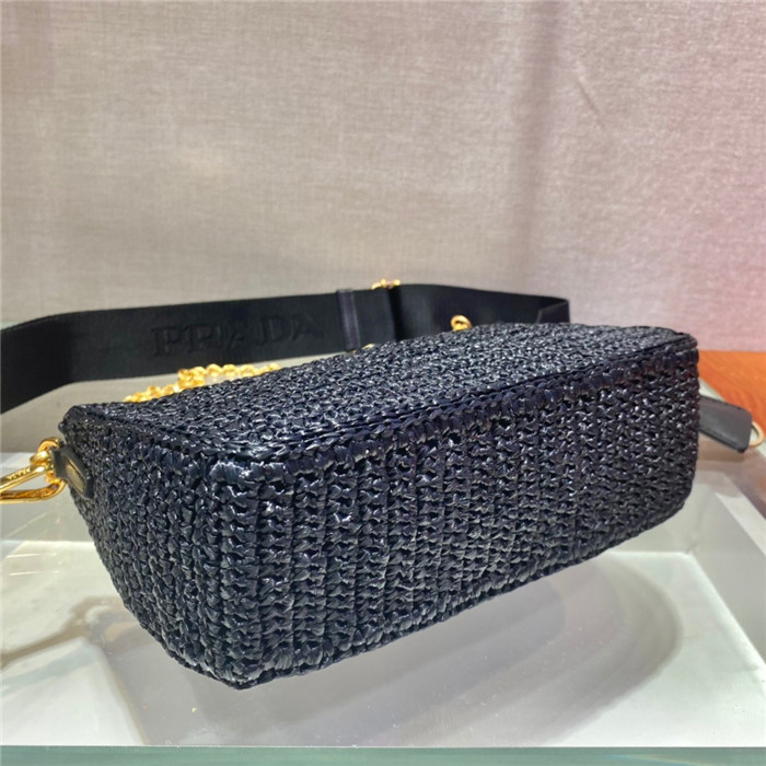 PRADA 프라다 테수토 체인 스트랩 호보백 1BH204