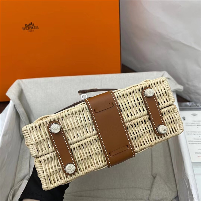 HERMES 에르메스 피크닉 켈리백 20CM 오리지날 가죽사용 (100%수작업) H900111