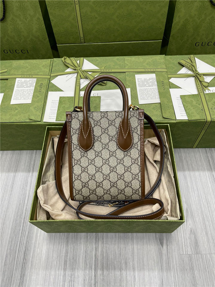  GUCCI 구찌 인터로킹 G 미니 토트백 671623