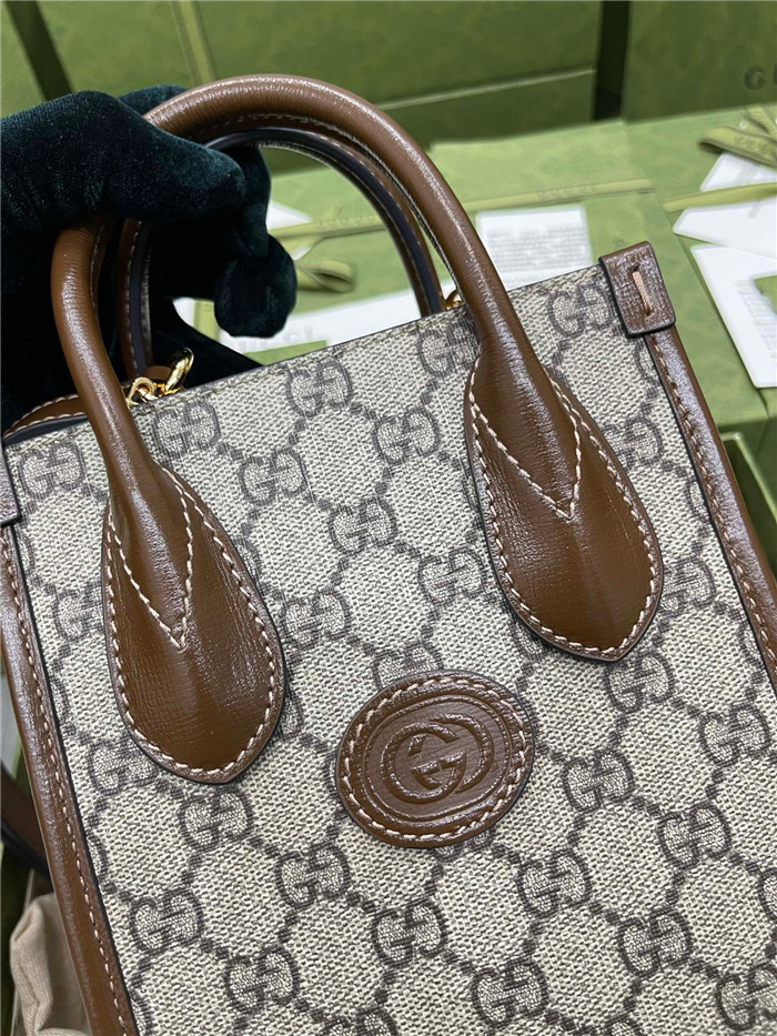  GUCCI 구찌 인터로킹 G 미니 토트백 671623