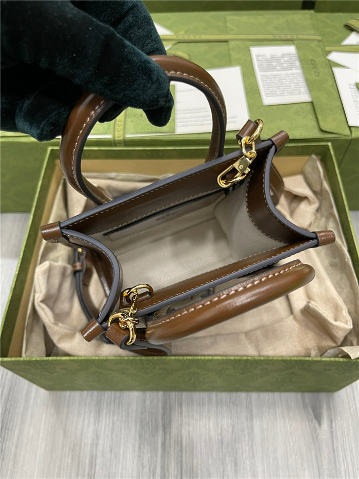  GUCCI 구찌 인터로킹 G 미니 토트백 671623