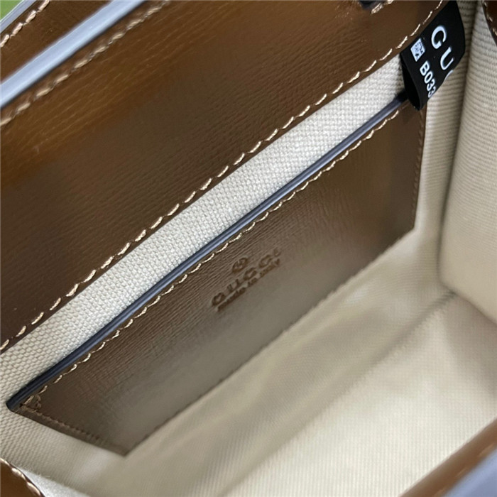  GUCCI 구찌 인터로킹 G 미니 토트백 671623