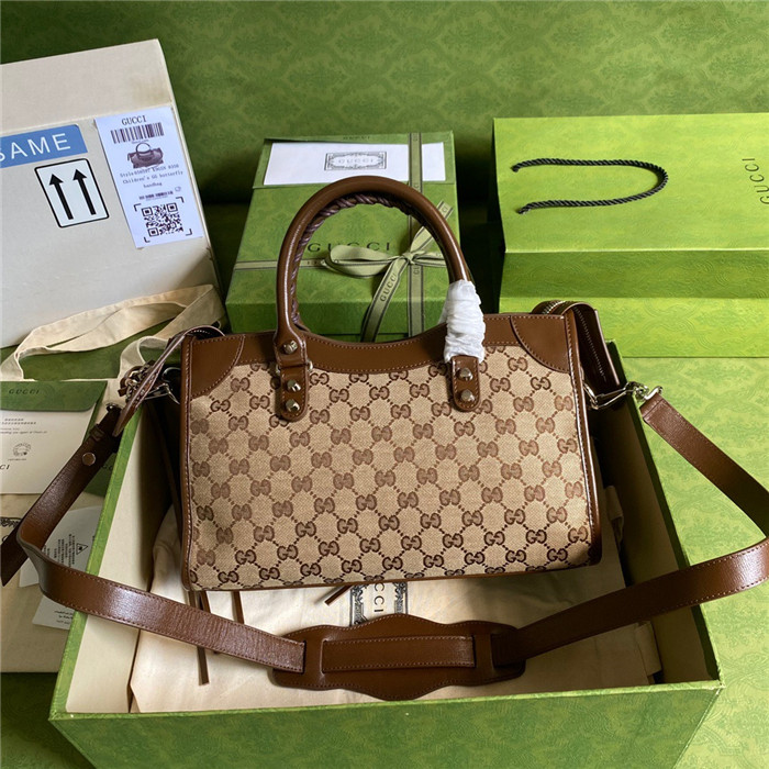 GUCCi   구찌&발렌시아가 콜라보 자이언트 시티백  658597
