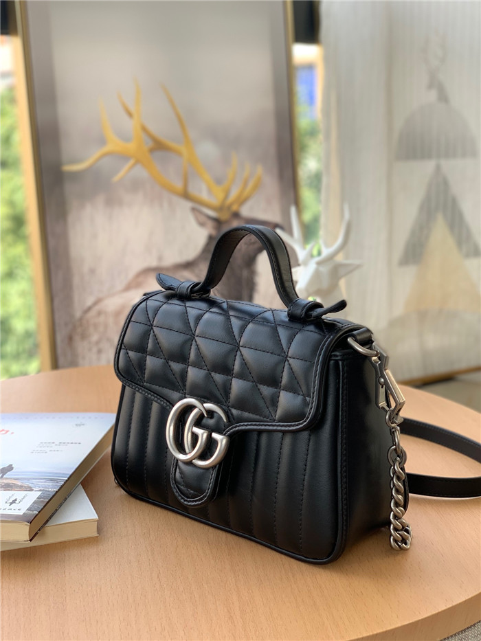 GUCCi 구찌 GG마몽 마틀라세 탑 핸들 58357