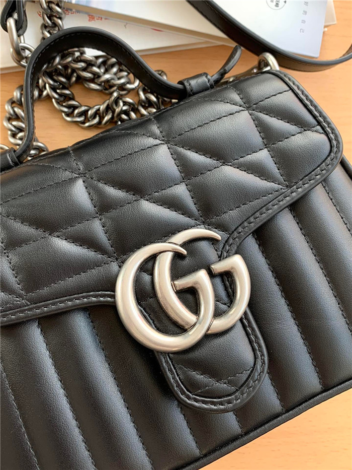 GUCCi 구찌 GG마몽 마틀라세 탑 핸들 58357