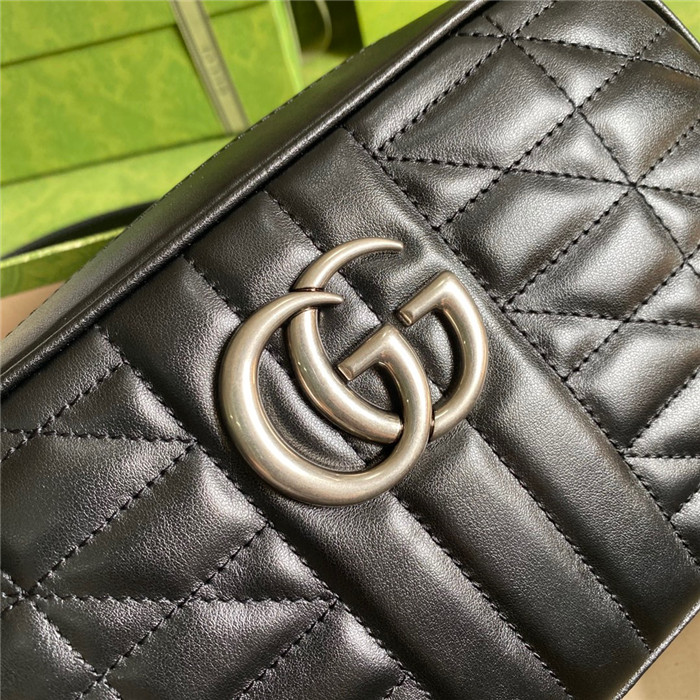 GUCCi 구찌 GG 마몬트 마틀라세 스몰 숄더백 447632