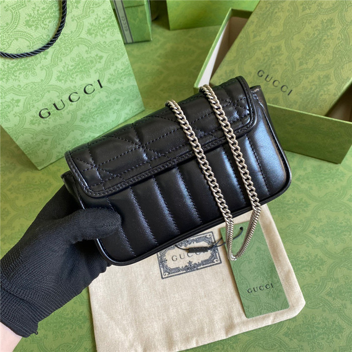GUCCi  구찌 GG마몬트 마틀라세 수퍼미니 476433