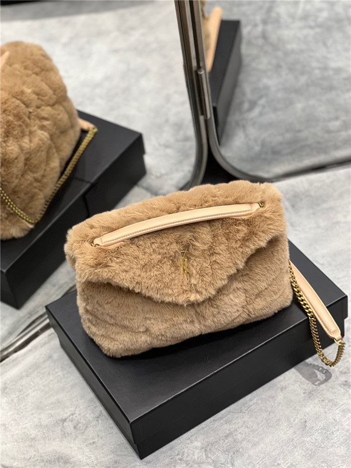 Saint Laurent 생로랑 루퍼백 토끼털 Y577476