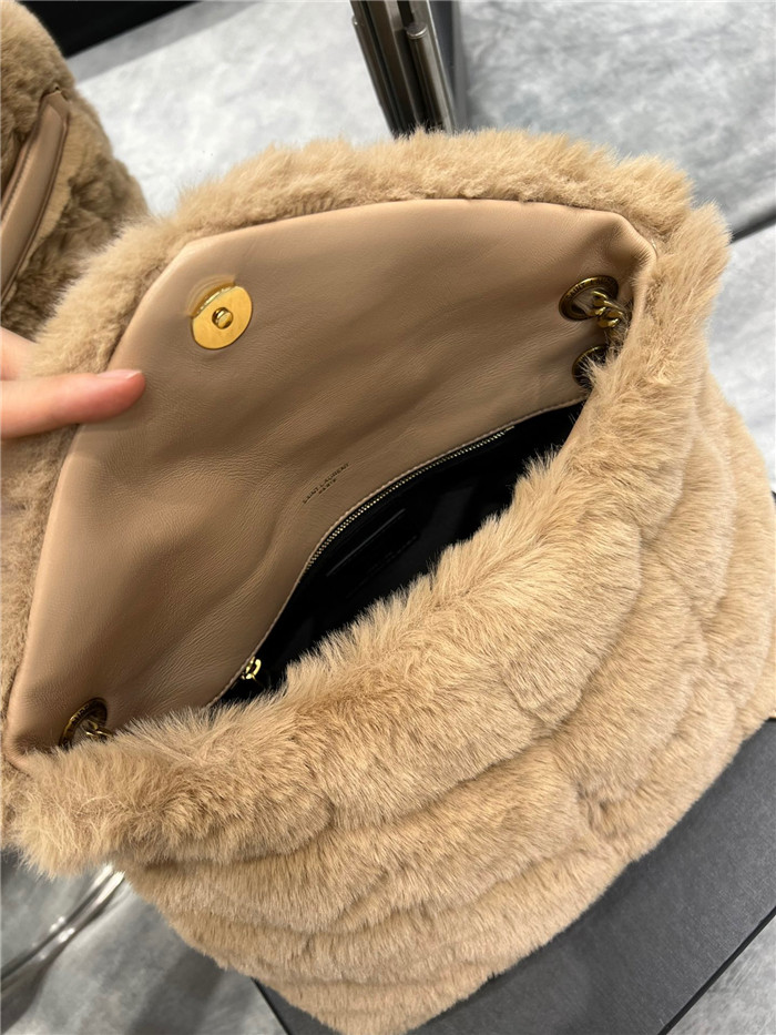 Saint Laurent 생로랑 루퍼백 토끼털 Y577476
