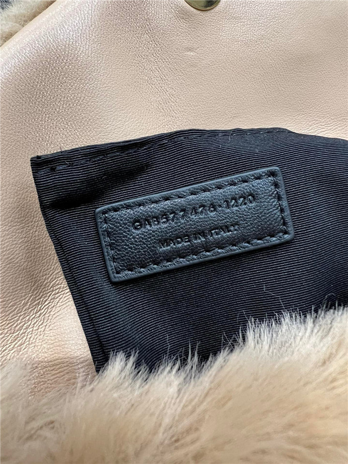 Saint Laurent 생로랑 루퍼백 토끼털 Y577476