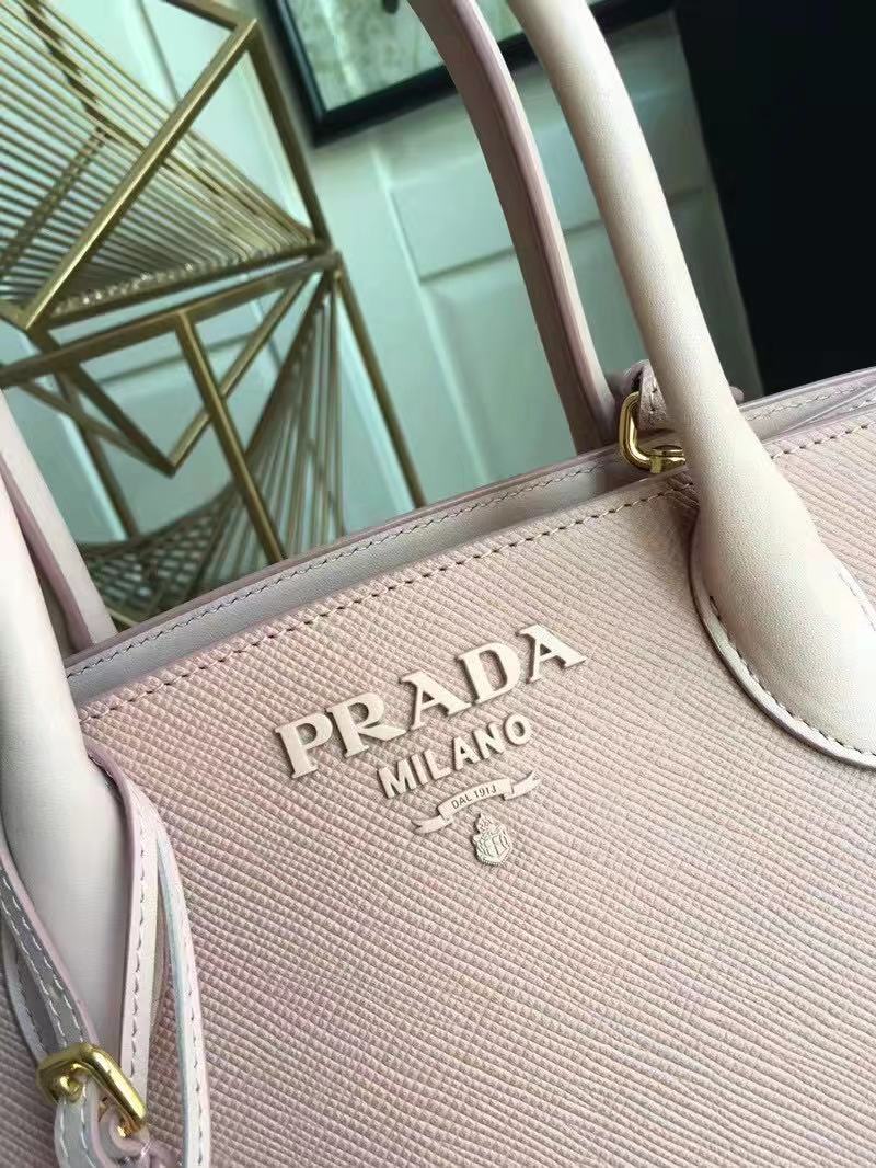 PRADA 프라다 18SS 사피아노 모노크롬 핑크 MONOCHROME 1BA156