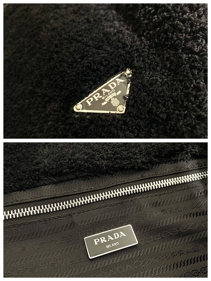 PRADA   프라다 로고 자수 쇼퍼백 1BG130