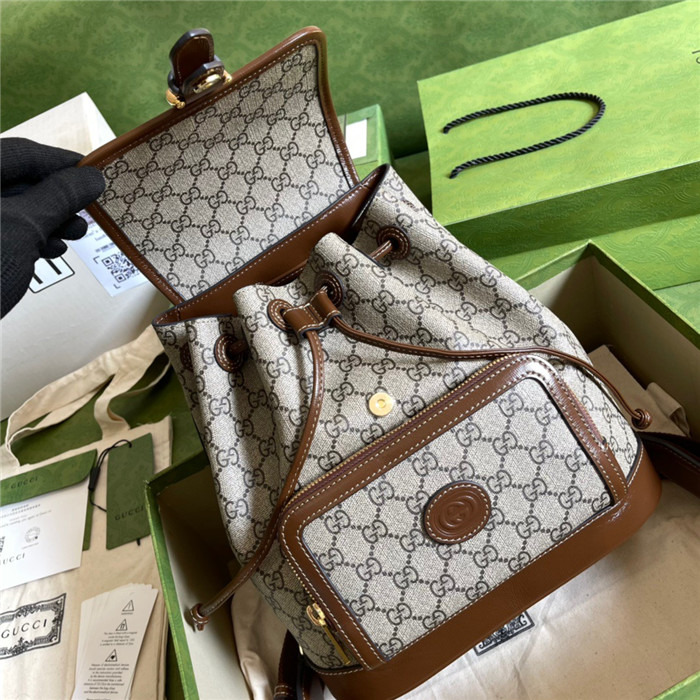 GUCCI   구찌 인터로킹 G 백팩 674147