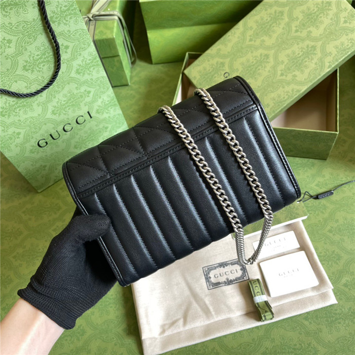 GUCCI   구찌 마몬트 마틀라세 미니 체인백 474575