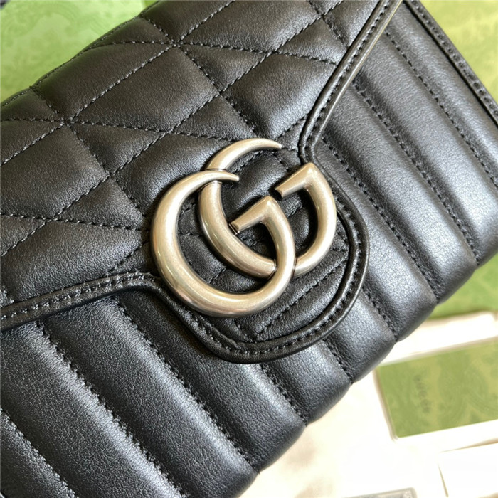 GUCCI   구찌 마몬트 마틀라세 미니 체인백 474575