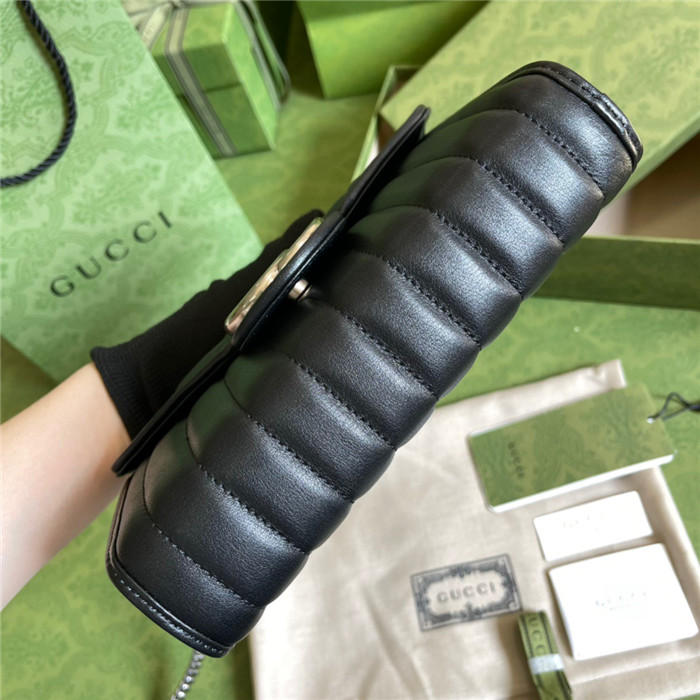 GUCCI   구찌 마몬트 마틀라세 미니 체인백 474575
