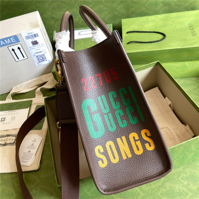 GUCCI   구찌 100 스몰 토트백 680956