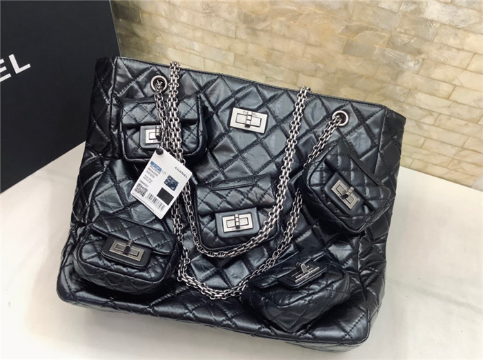 CHANEL 샤넬 빈티지 쇼핑백 AS25800