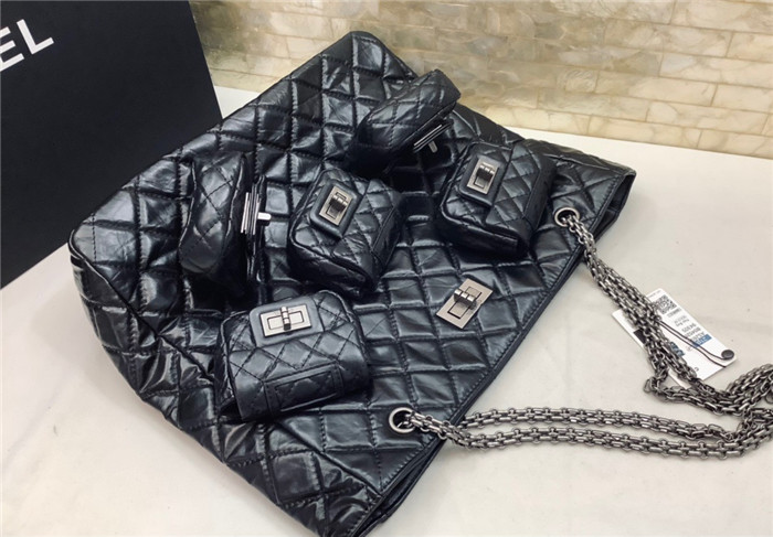 CHANEL 샤넬 빈티지 쇼핑백 AS25800