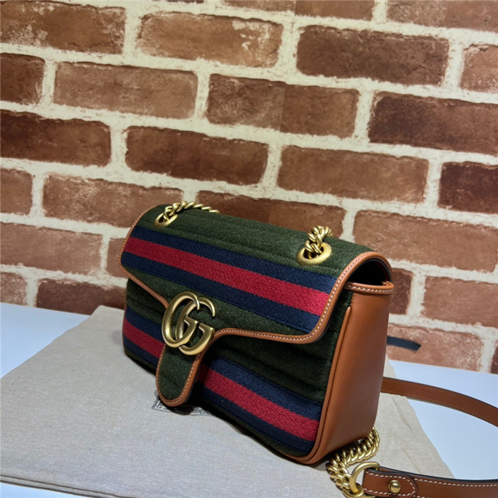 GUCCI   구찌 GG 마몬트 숄더백 443497