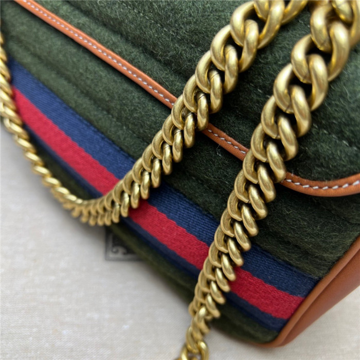 GUCCI   구찌 GG 마몬트 숄더백 443497